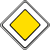 Дорожный знак 2.1